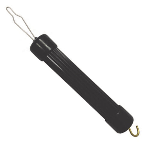 Button Hook - Zipper Aid Polyurethane Handle  Black