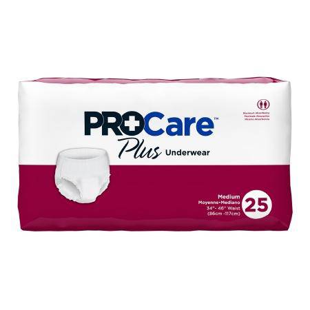 UNDERWEAR,PROTECTIVE PROCARE MED SZ34-46,20/BG,4BG/CS