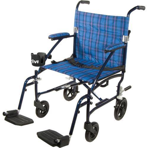 Fly-lite Transport Chair 19 inch - Black