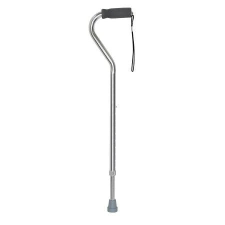 Offset Cane McKesson Aluminum 30 to 39 Inch Height Silver (Ea-1)