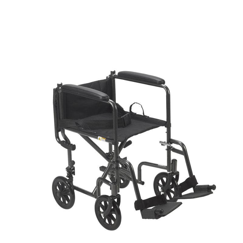 Wheelchair Transport 17  Silver Vein Finish