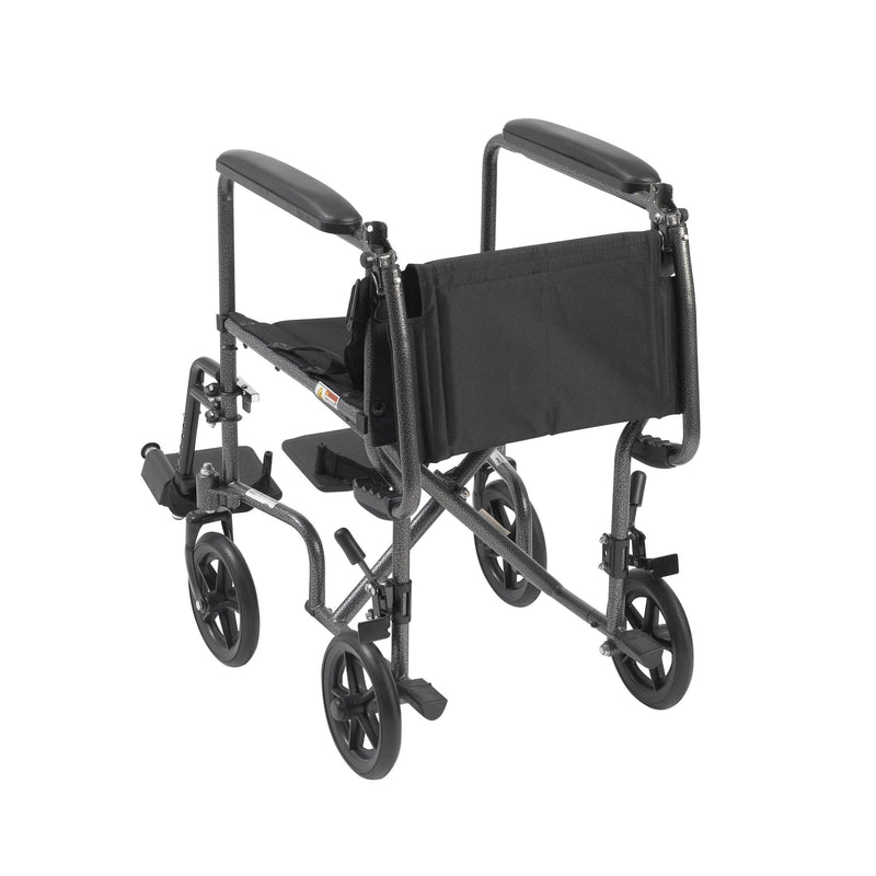 Wheelchair Transport 17  Silver Vein Finish