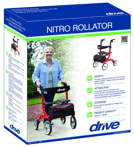 Nitro Rollator  White