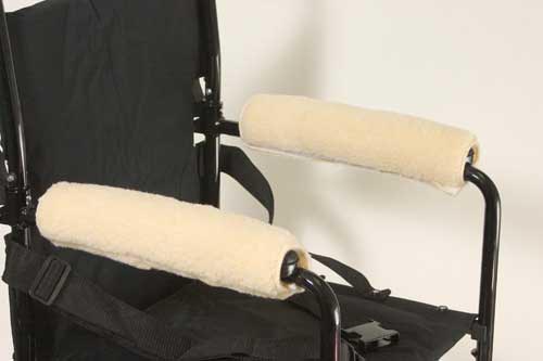 Wheelchair Armrests  Fleece Pair  For Desk Arms 10  To 11