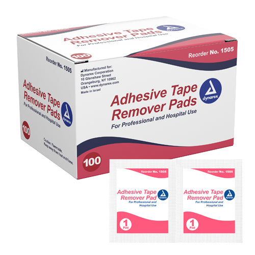Adhesive Tape Remover Pads (Bx-100)