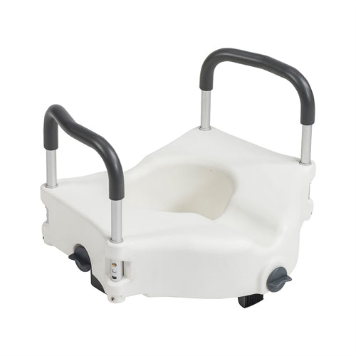 Drive Preservetech Secure Lock Raised Toilet Seat 350lbs