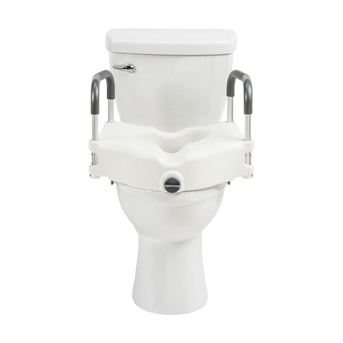 Drive Preservetech Secure Lock Raised Toilet Seat 350lbs