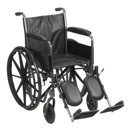 Wheelchair McKesson 18 Inch 300 lbs. Weight Capacity