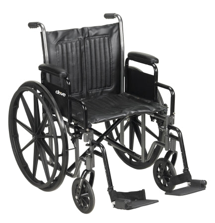 Wheelchair Steel Frame 20" 350lbs Weight Capacity
