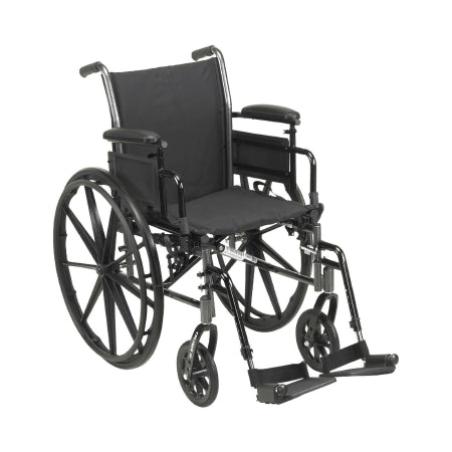 McKesson Wheelchair Lightweight Cruiser Iii 18" 300lbs