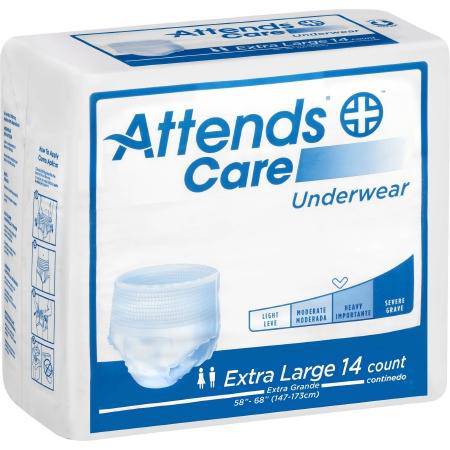 Underwear, Care Xlg (14-bg 4bg-cs) Bg - 14