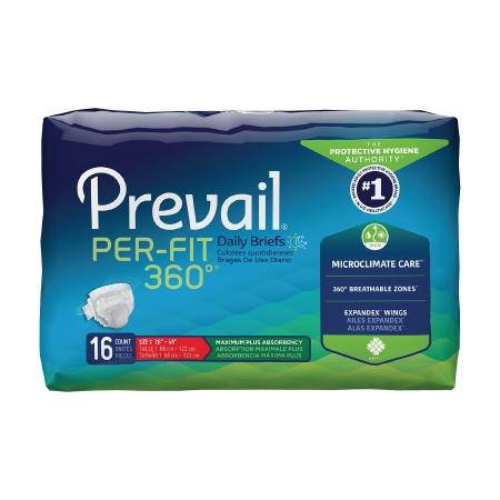 Brief, Incont Prevail Per-fit 360 Sz1 (16-bg 6bg-cs) Bg - 16