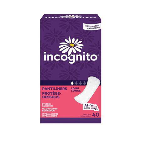 Incognito Pantiliners 40/Bag