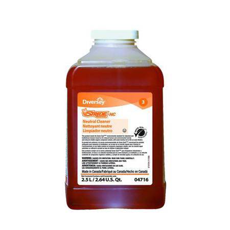 Floor Cleaner Diversey™ Stride® Liquid 2.5 Liter Bottle Citrus Scent Manual Pour (Case of 2)