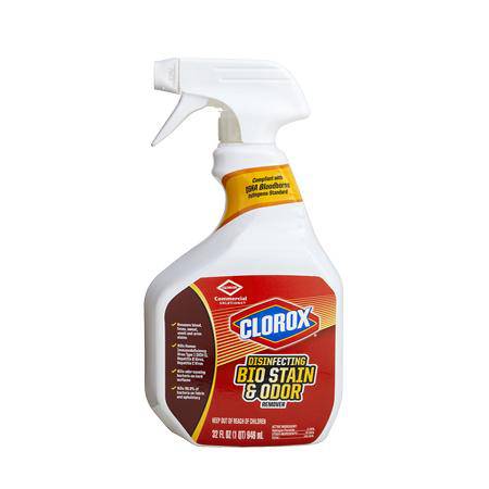 Clorox® Bio Stain & Odor Remover Surface Disinfectant Cleaner 32 oz. Bottle