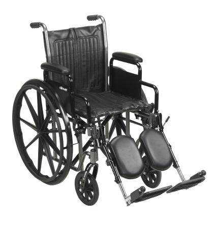 Wheelchair McKesson Dual Axle 16in Seat 250lb. Capacity (Ea-1)