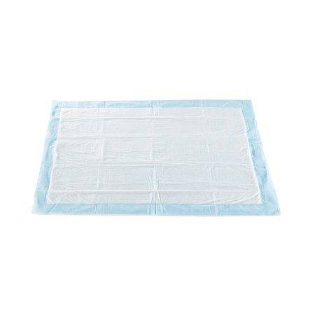 Underpad McKesson 23 X 36 Inch Disposable Polymer Moderate Absorbency (Pack of 35)