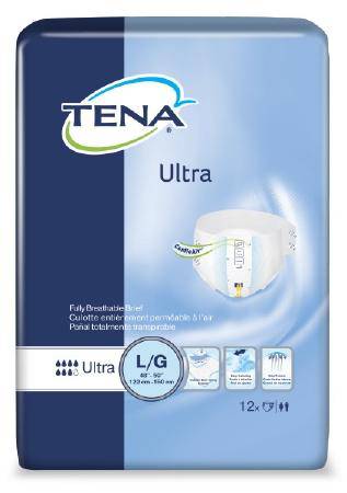 Brief, Tena Ultra Station Packlg (12-bg 6bg-cs) Cs - 6