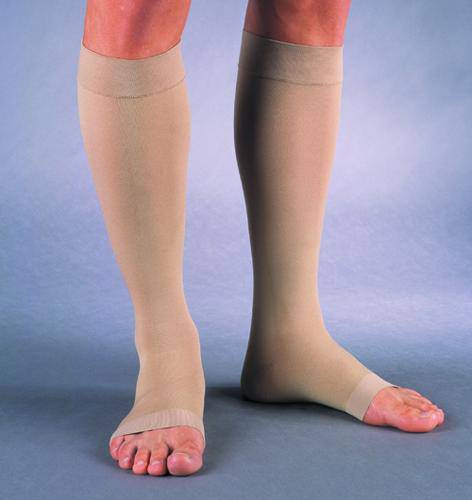 Jobst Relief 20-30 Knee-hi Open-toe Medium Beige (pair)
