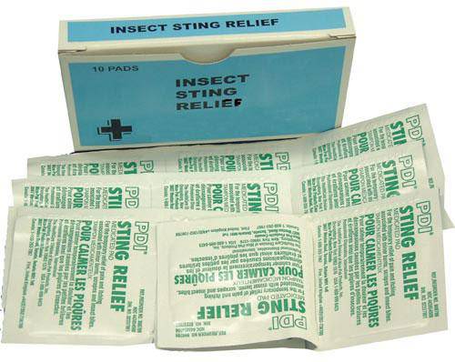 Insect Sting Wipes  Bx-10