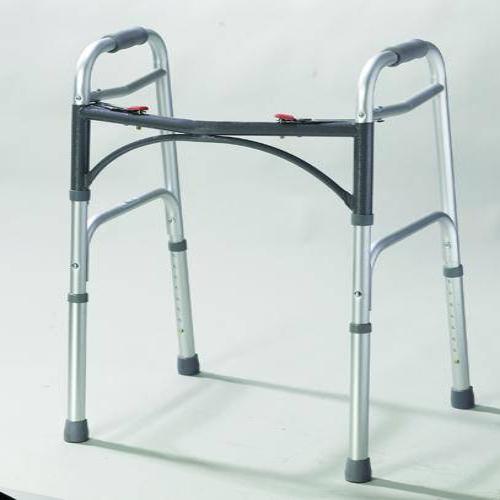 Easy-release 2 Button Folding Walker Adult