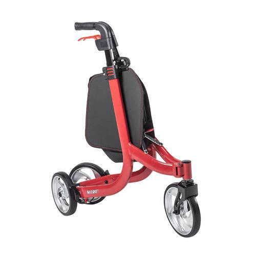 Nitro 3-wheel Folding Aluminum Rollator