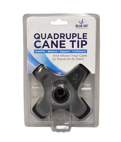 Stand Up For Your Cane Quadruple Cane Tip 3-4  Dia