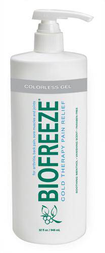 Biofreeze - 32oz Gel Pump Dye-free Prof Version