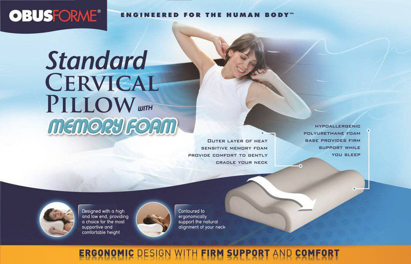 Cervical Pillow  Standard W-memory Foam