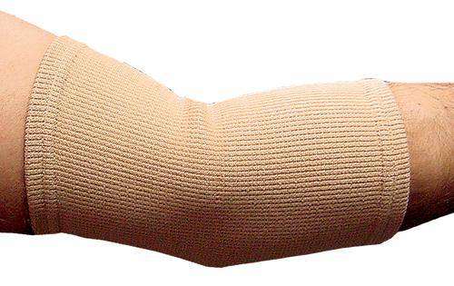 Elastic Elbow Support  Beige X-large  11 -12