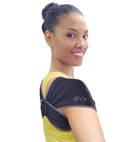 Str8-n-up Posture Support Small  Solid Black