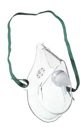 Oxygen Mask Adult W-7' Tubing Medium Concentration (each)