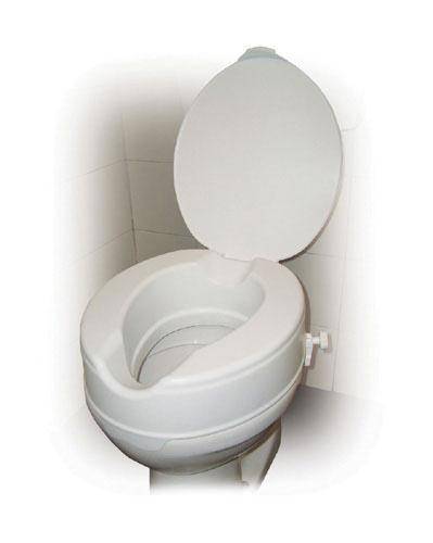 Raised Toilet Seat W-lid 4  Savannah-style  Retail