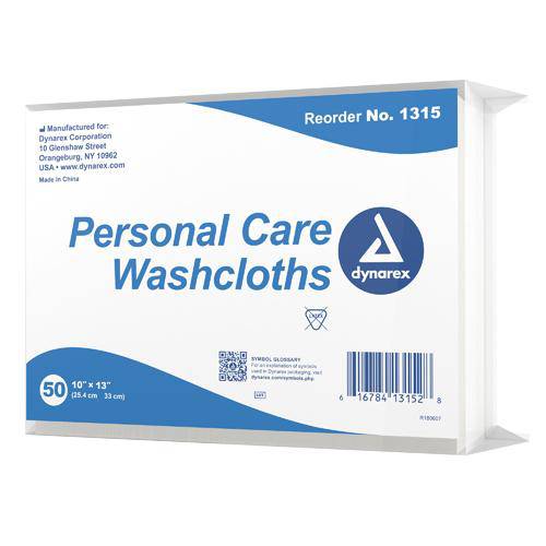 Washcloths - Dry  Pk-50 Disposable  10  X 13