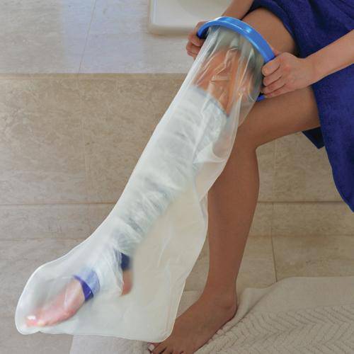 Waterproof Cast & Bandage Protector  Adult Short Leg